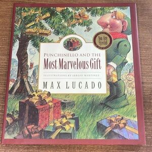 Punchinello and the Most Marvelous Gift by Max Lucado hardcover book